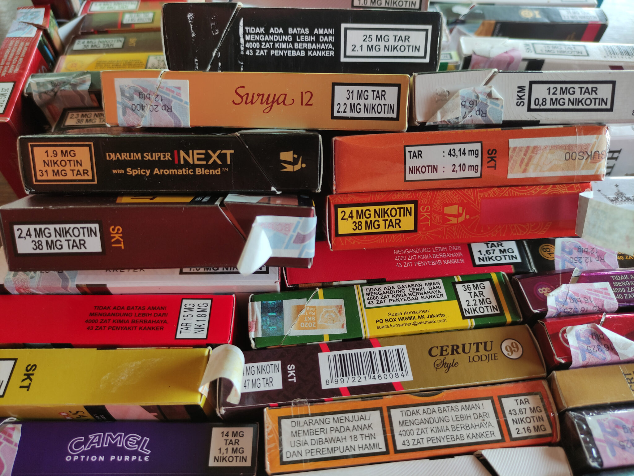 Apa Saja Kandungan Rokok Kretek – Bungkus Rokok